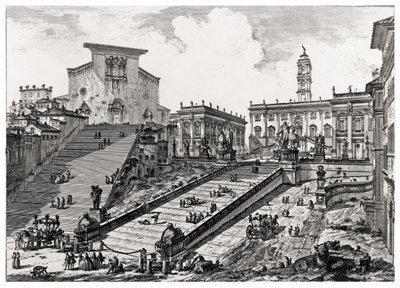 Udsigt over Capitoline Hill, fra 