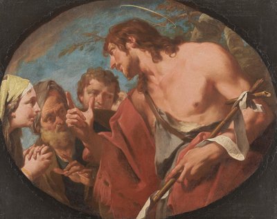 Predigt Johannes des Täufers af Giovanni Battista Pittoni