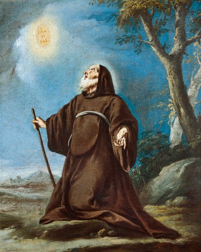Frans af Paola, af Giovanni Battista Pittoni den Yngre (1687-1767) af Giovanni Battista Pittoni