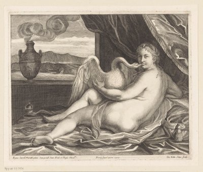 Leda og svanen af Giovanni Battista Sintes