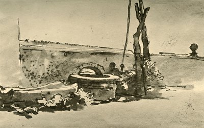 Ein Brunnen von Giovanni Battista Tiepolo