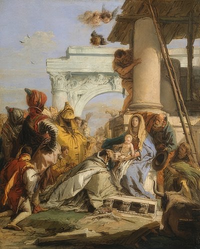 Tilbedelse af Magi. Slutningen af ​​1750