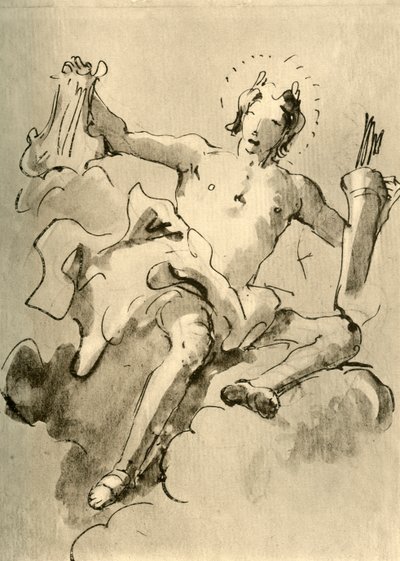 Apollo, c1757, 1928 af Giovanni Battista Tiepolo