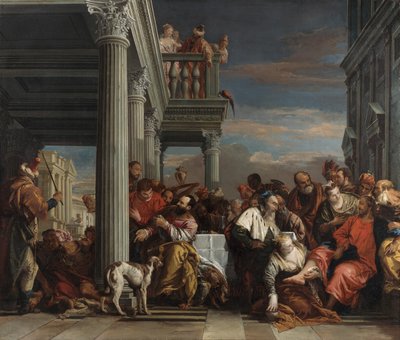 Christus im Haus des Simon des Pharisäers af Giovanni Battista Tiepolo