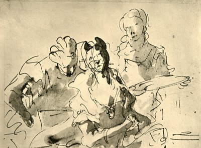 Cleopatra, begyndelsen af det 18. århundrede, 1928 af Giovanni Battista Tiepolo