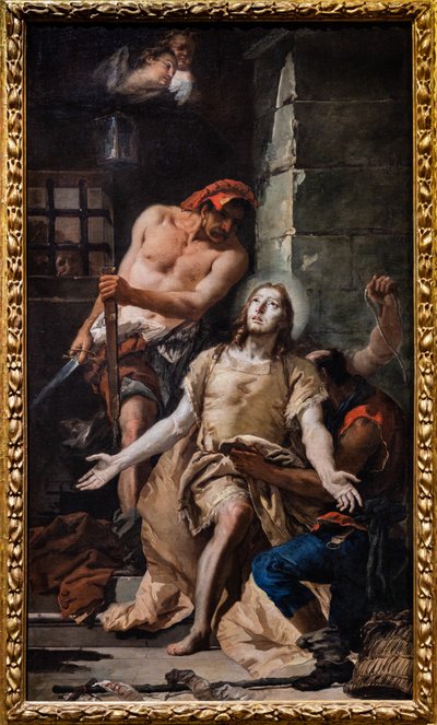 Dekolletering af Johannes Døberen af Giovanni Battista Tiepolo
