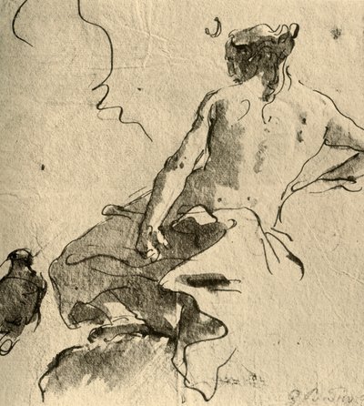 Diana, 1757, 1928 af Giovanni Battista Tiepolo