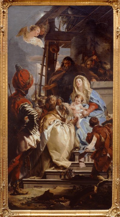 Die Anbetung der Könige af Giovanni Battista Tiepolo