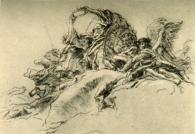 Gud Faderen og Englene, c1754, 1928 af Giovanni Battista Tiepolo