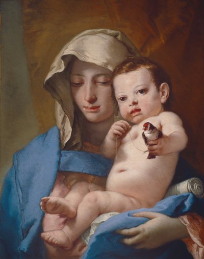 Madonna af Guldfinken af Giovanni Battista Tiepolo
