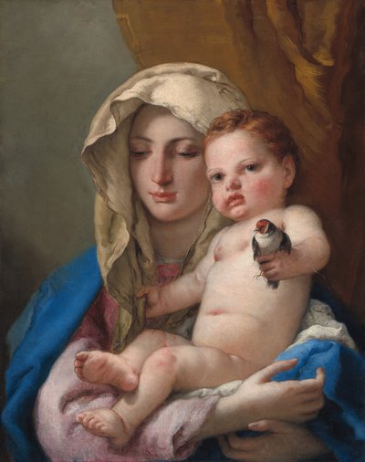 Madonna af Guldfinken af Giovanni Battista Tiepolo