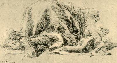 Mand faldet i bøn, 1765-1770, 1928 af Giovanni Battista Tiepolo