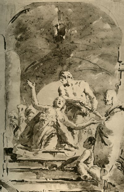Martyrium der S. Giustina von Giovanni Battista Tiepolo