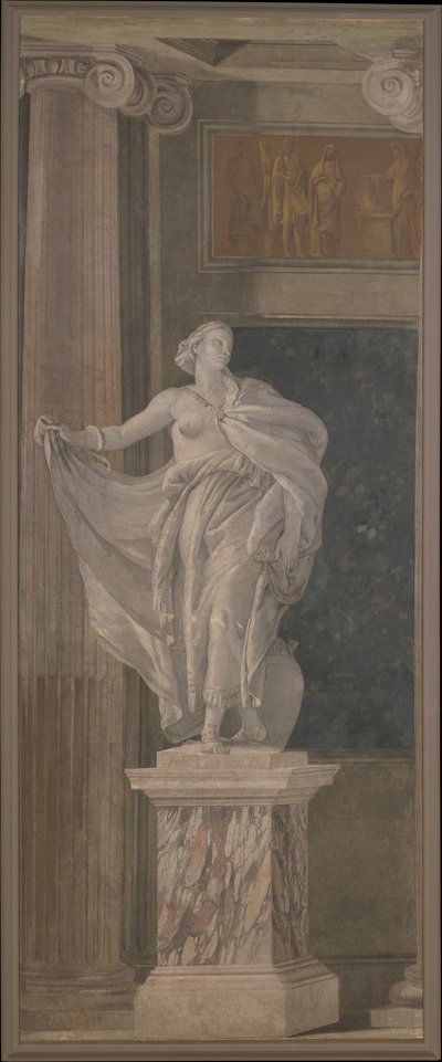 Metafysik, 1760 (fresko overført til lærred) af Giovanni Battista Tiepolo
