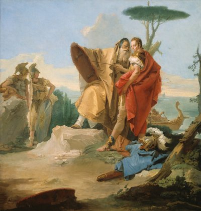 Rinaldo og magikeren fra Ascalon af Giovanni-Battista Tiepolo