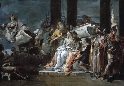 Offer af Iphigenia, 1735 af Giovanni Battista Tiepolo