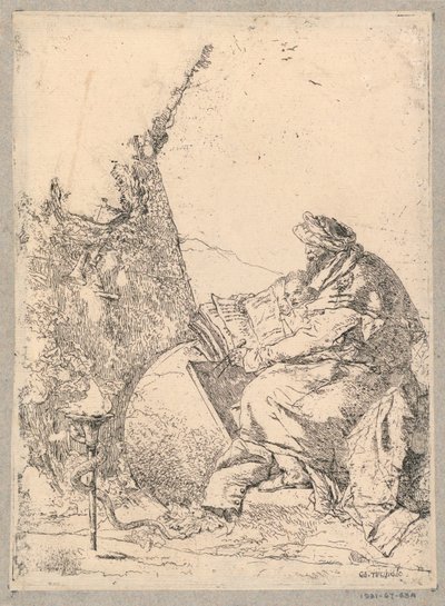 Fantasy vittigheder af Giovanni Battista Tiepolo