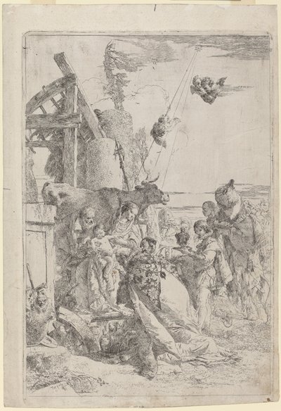 Magiernes tilbedelse af Giovanni Battista Tiepolo