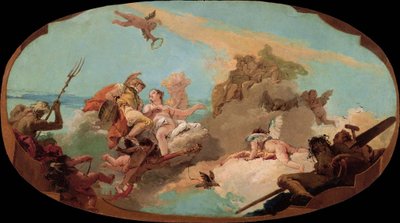 Admiral Vittor Pisanis apoteose af Giovanni Battista Tiepolo