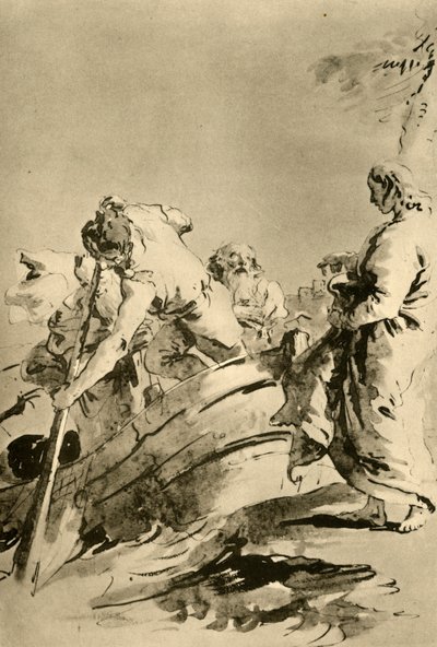 Kaldet til Peter, midten af det 18. århundrede, 1928 af Giovanni Battista Tiepolo