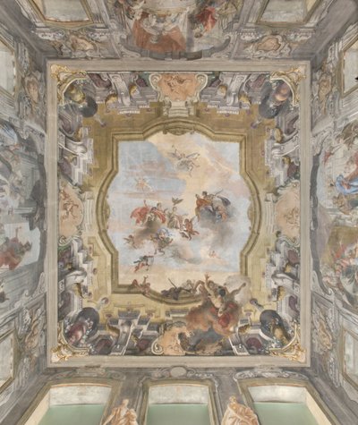 Dæmonernes fald, Scipios fortællinger, detalje, 1731 (detalje af 3498337) af Giovanni Battista Tiepolo
