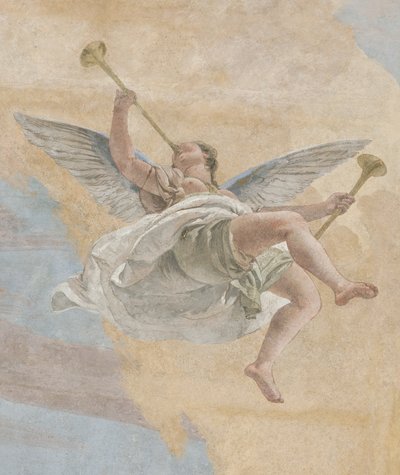 Dæmonernes fald, historier om Scipio, detaljer, 1731 af Giovanni Battista Tiepolo
