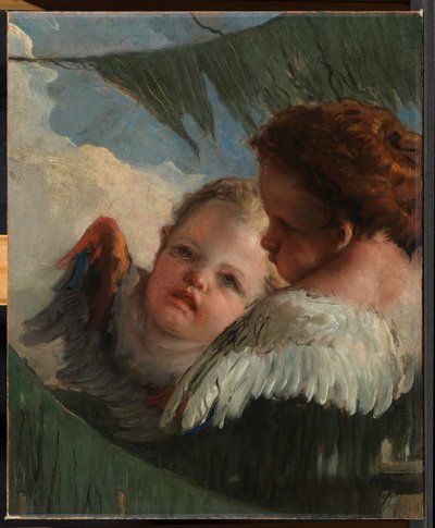 To englehoveder af Giovanni Battista Tiepolo