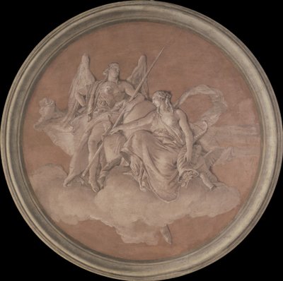 Dyd og overflod, 1760 (fresko overført til lærred) af Giovanni Battista Tiepolo
