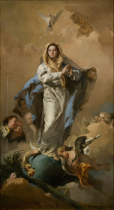 Den pletfri undfangelse af Giovanni Battista Tiepolo