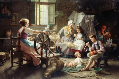Ved Spindehjulet af Giovanni Battista Torriglia