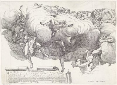 Marias antagelse (venstre del) af Giovanni Battista Vanni