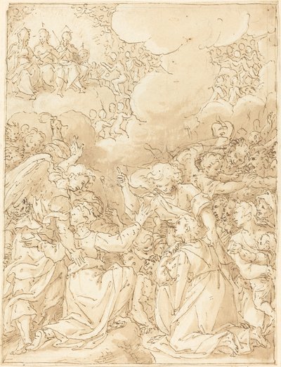 Den sidste dom af Giovanni Battista della Rovere