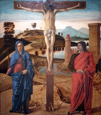 Fransk: Le Calvaire Calvary af Giovanni Bellini