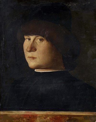 Portræt af en ung mand, ca 1500-1510. af Giovanni Bellini