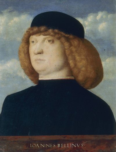 Portræt af en ung mand af Giovanni Bellini