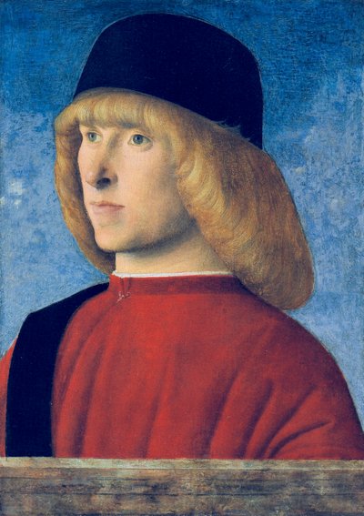 Portræt af en ung senator af Giovanni Bellini