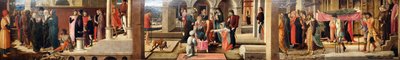 Tre historier om Drusiana og om Johannes Evangelisten af Giovanni Bellini