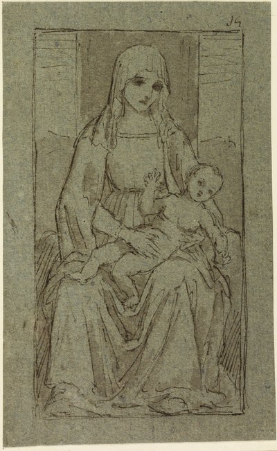Jomfru og Barn af Giovanni Bellini