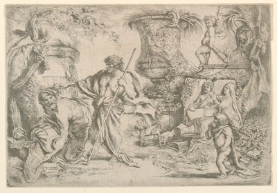 Allegori om Forgængelighed af Giovanni Benedetto Castiglione