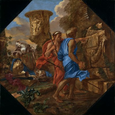 Arkadiske hyrder, ca. 1655 af Giovanni Benedetto Castiglione
