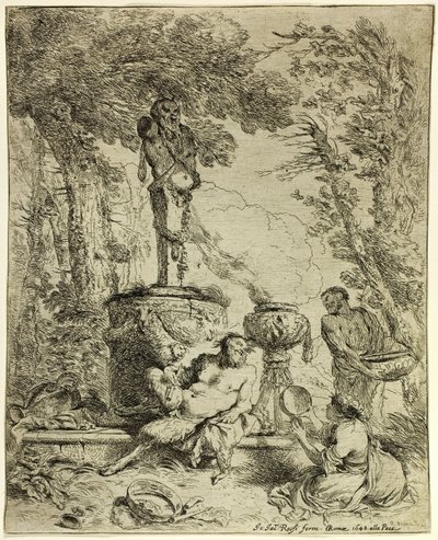 Fest af Pan af Giovanni Benedetto Castiglione