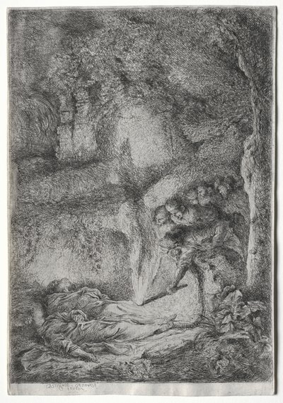 The Invention of Bodies af S. Pierre og ST. Paul, ca. 1650. af Giovanni Benedetto Castiglione