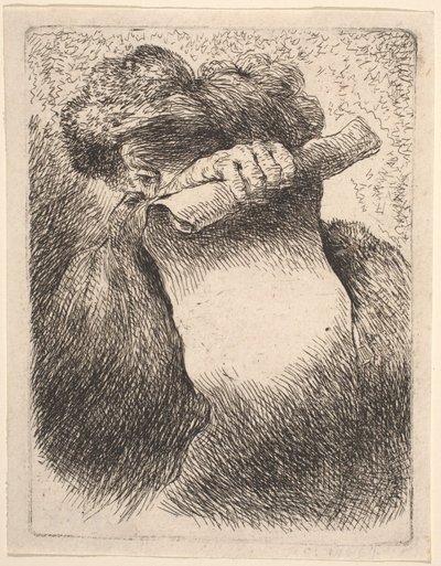 Mand med en rulle af Giovanni Benedetto Castiglione