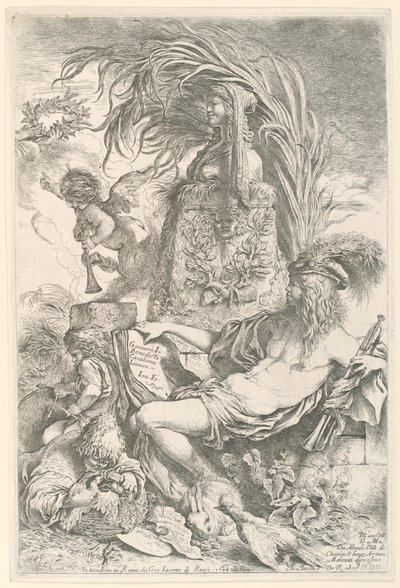 Malerens geni af Giovanni Benedetto Castiglione