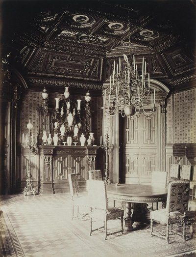Stroganov-paladset i Sankt Petersborg. Spisestuen, 1860