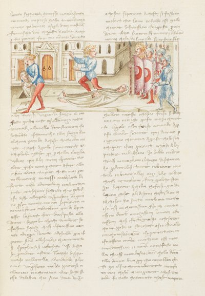 Decameron, Ryg mod ryg - Rinuccio Palermini på kirkegården -Rinuccio Palermini på flugt fra vagten , Niende dag, novelle 1. af Giovanni Boccaccio