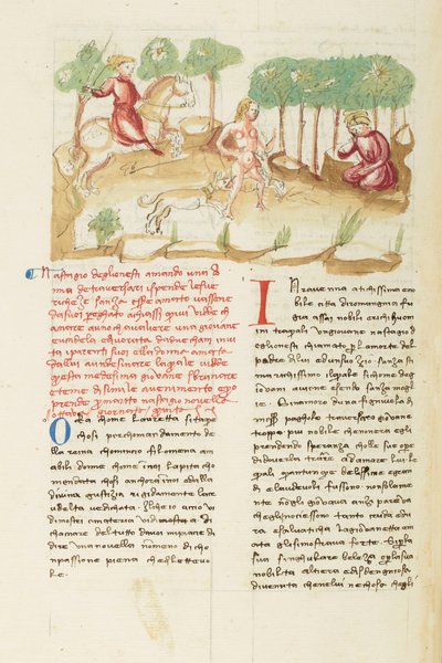 Dekameron, Den infernalske jagt - Nastagio degli Onesti