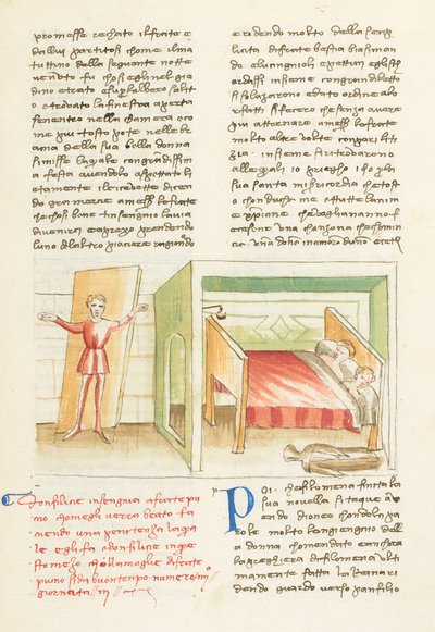 Dekameron, Nøglen til Paradis - Puccio di Rinieri misbrugt af Felice, Tredje dag, novelle 4. af Giovanni Boccaccio