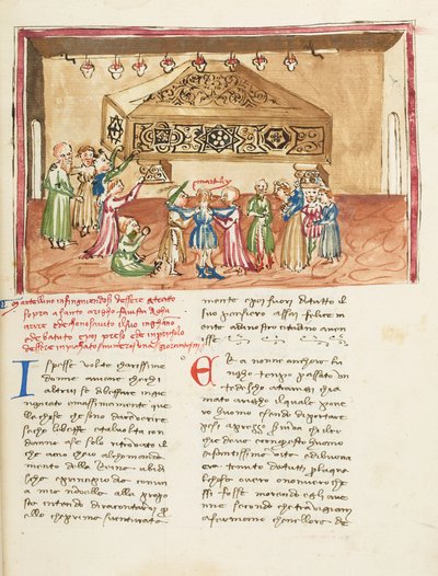 Decameron, La hart au col ; Martellino au tombeau de saint Henri de Trévise, Deuxième journée, nouvelle 1. af Giovanni Boccaccio