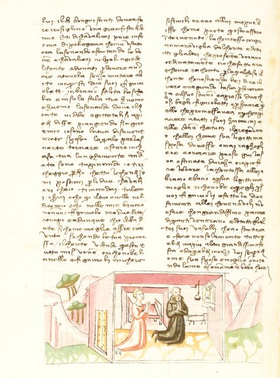 Decameron, De indiskrete juveler - Alibech og Rustico beder, Tredje dag, novelle 10. af Giovanni Boccaccio